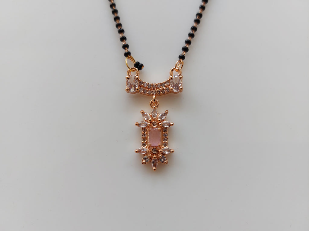 Beautiful_Rose_Gold_AD_Stone_Mangalsutra_101_A