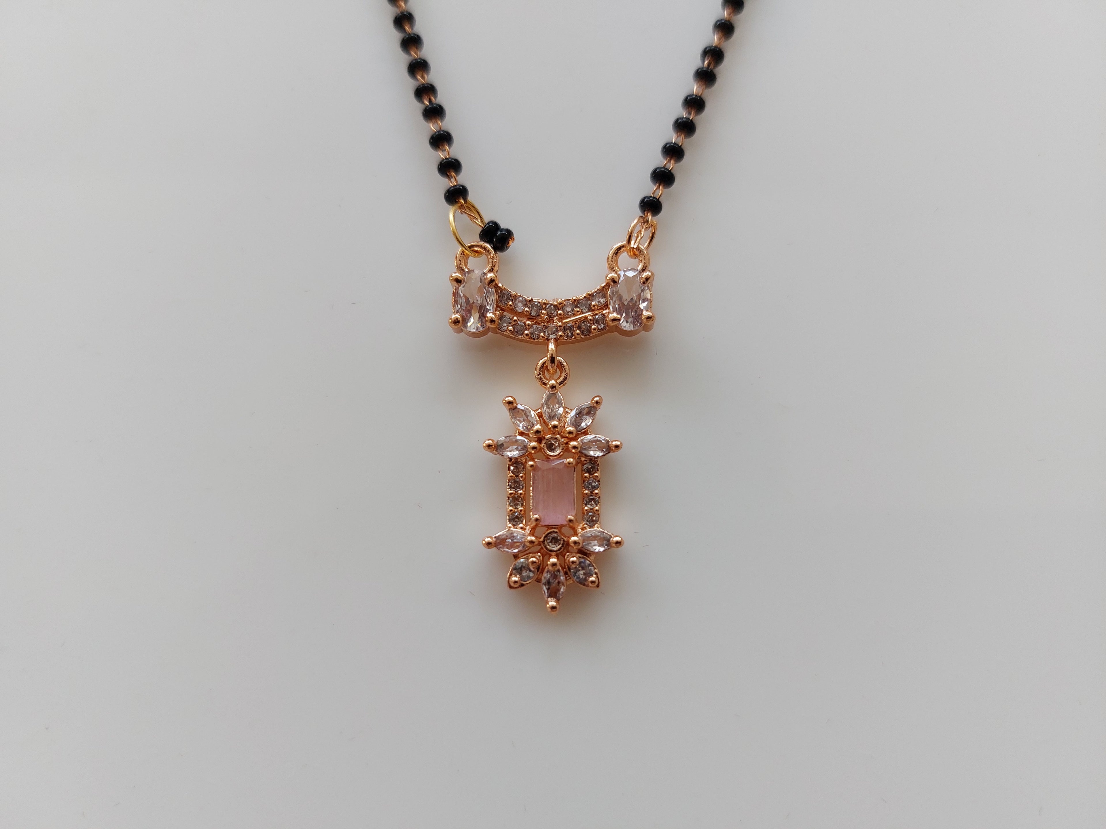 Beautiful_Rose_Gold_AD_Stone_Mangalsutra_101_A
