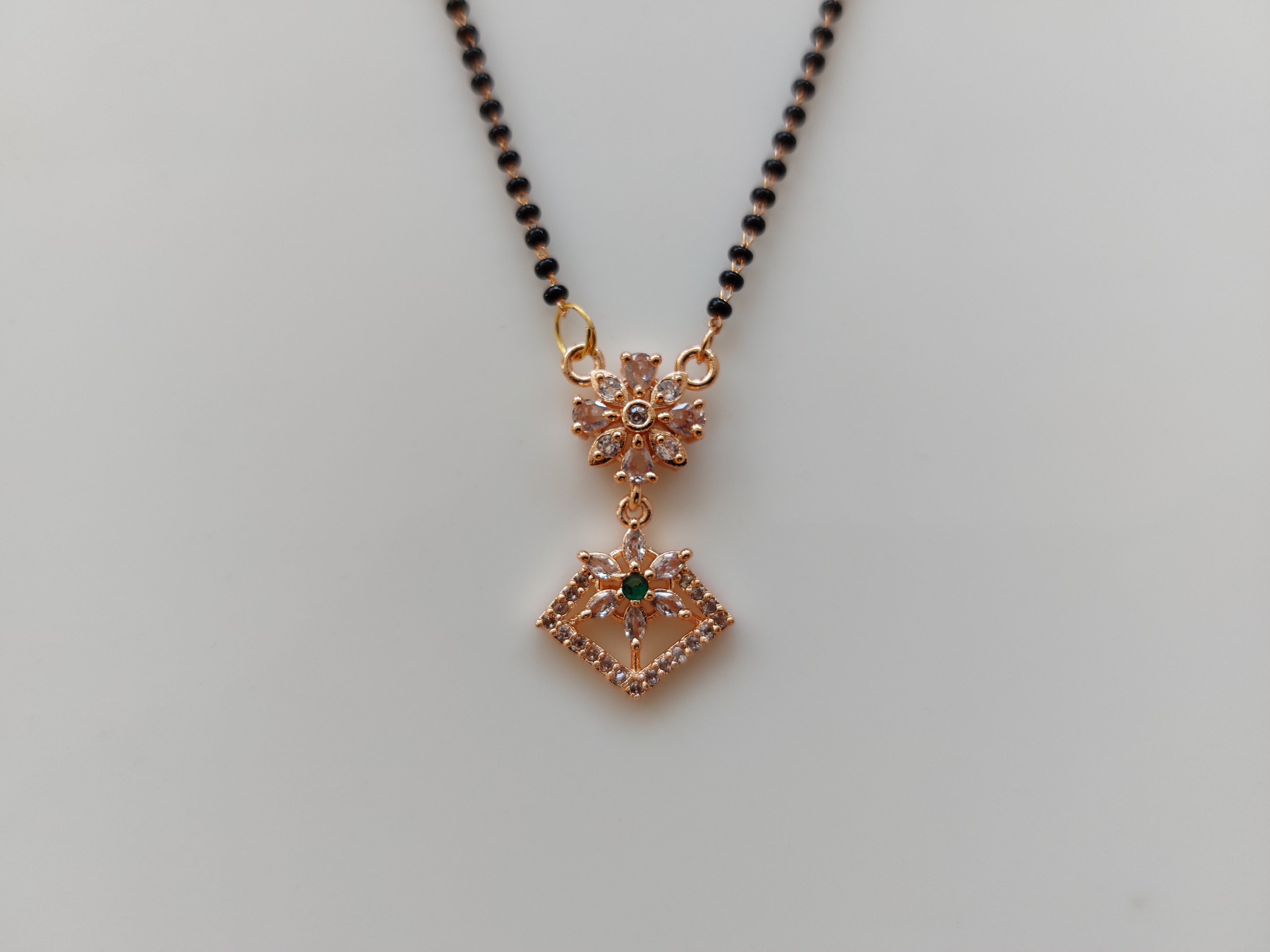Beautiful_Rose_Gold_AD_Stone_Mangalsutra_102_A