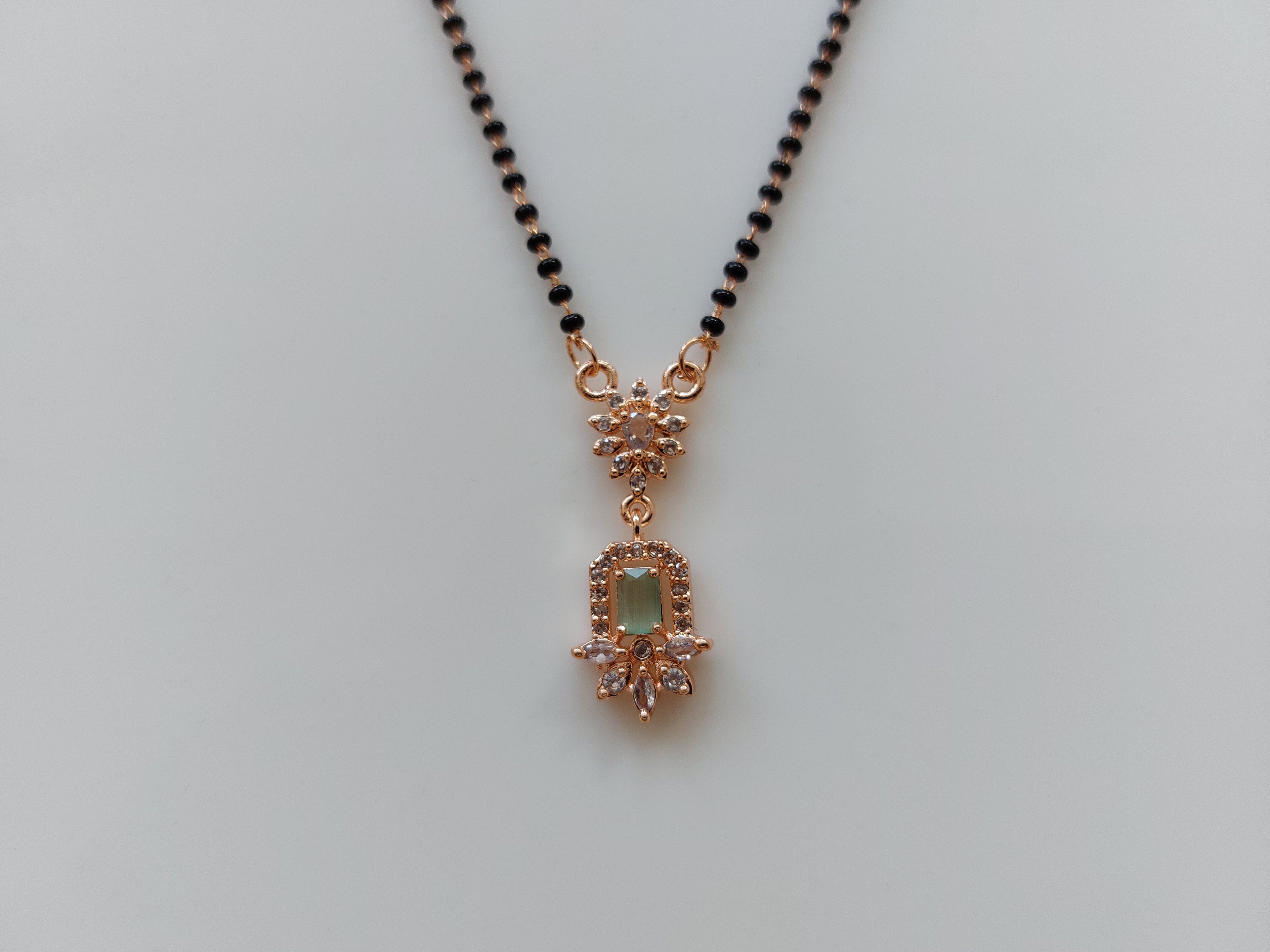 Beautiful_Rose_Gold_AD_Stone_Mangalsutra_103_A