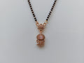 Beautiful Rose Gold AD Stone Mangalsutra 105 A