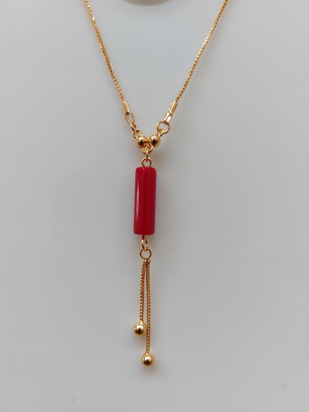 Crystal_Red_Cylindrical_Rose_Gold_Pendant_A