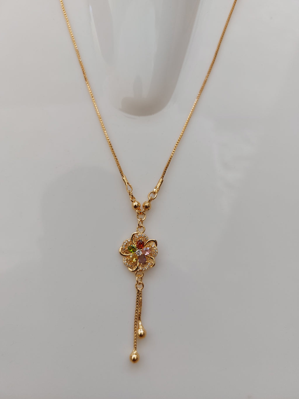 Flower Pendant Anti Tarnish