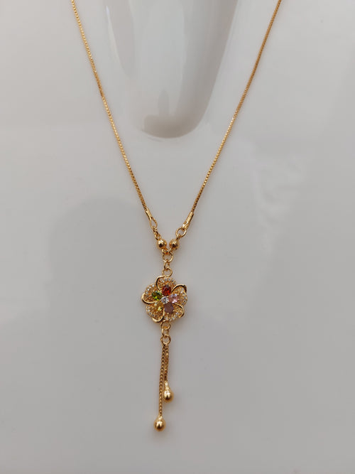 Flower Pendant Anti Tarnish