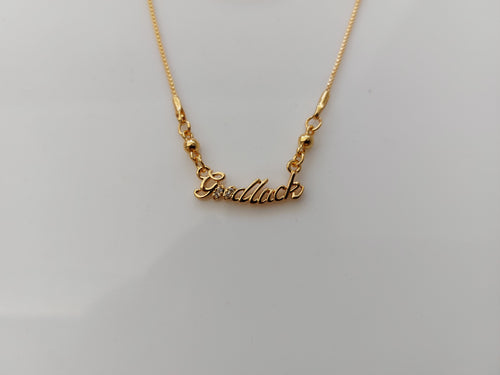 Goodluck Anti Tarnish Pendant A