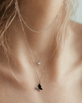 Rose Gold Multi Chain Pendant