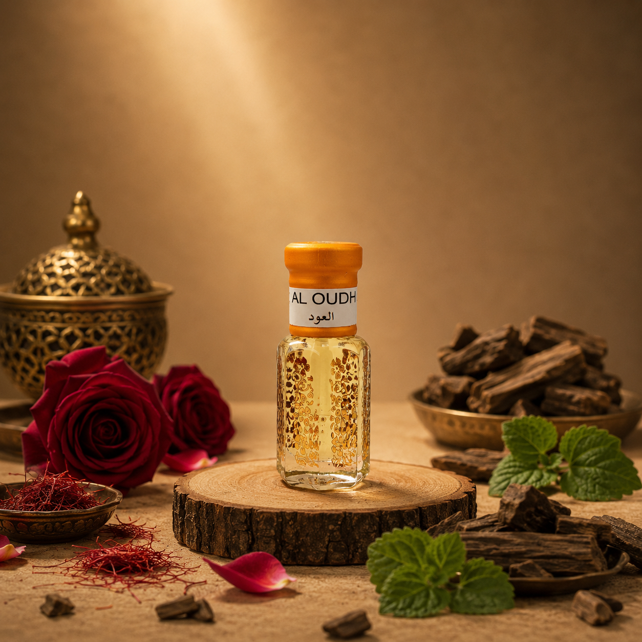 Best Al Oudh attar perfume for men featuring a premium oud fragrance with a rich, long-lasting Arabic ittar scent for everyday wear and special occasions.