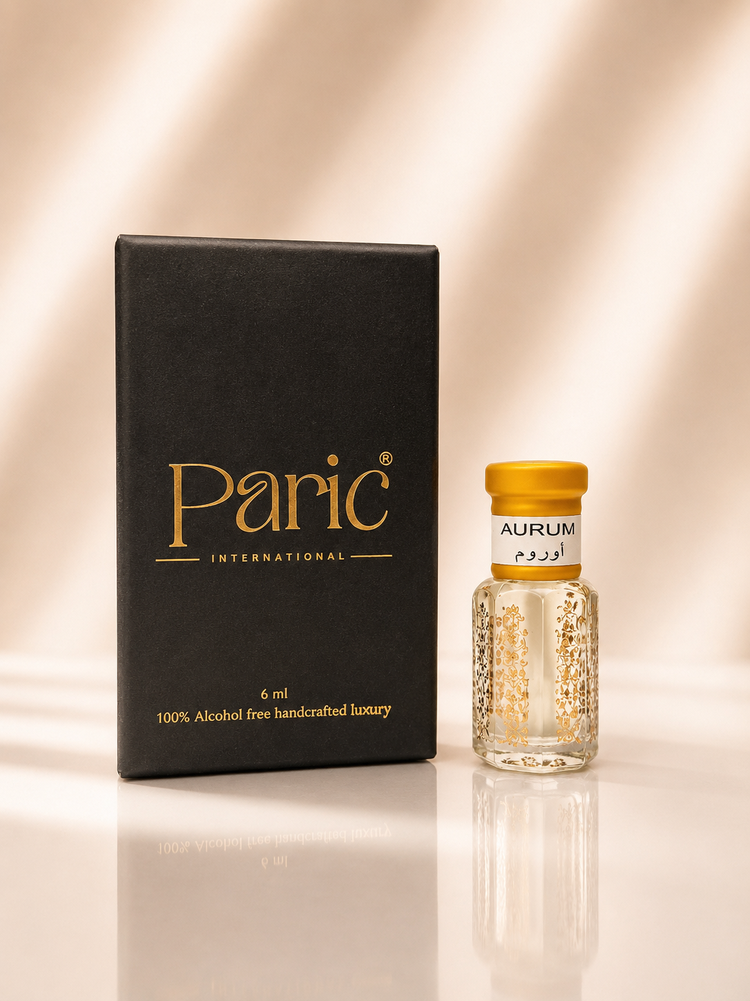 Aurum attar perfume with a premium long-lasting fragrance, luxury ittar for men and women, ideal for everyday wear, special occasions, and gifting.
