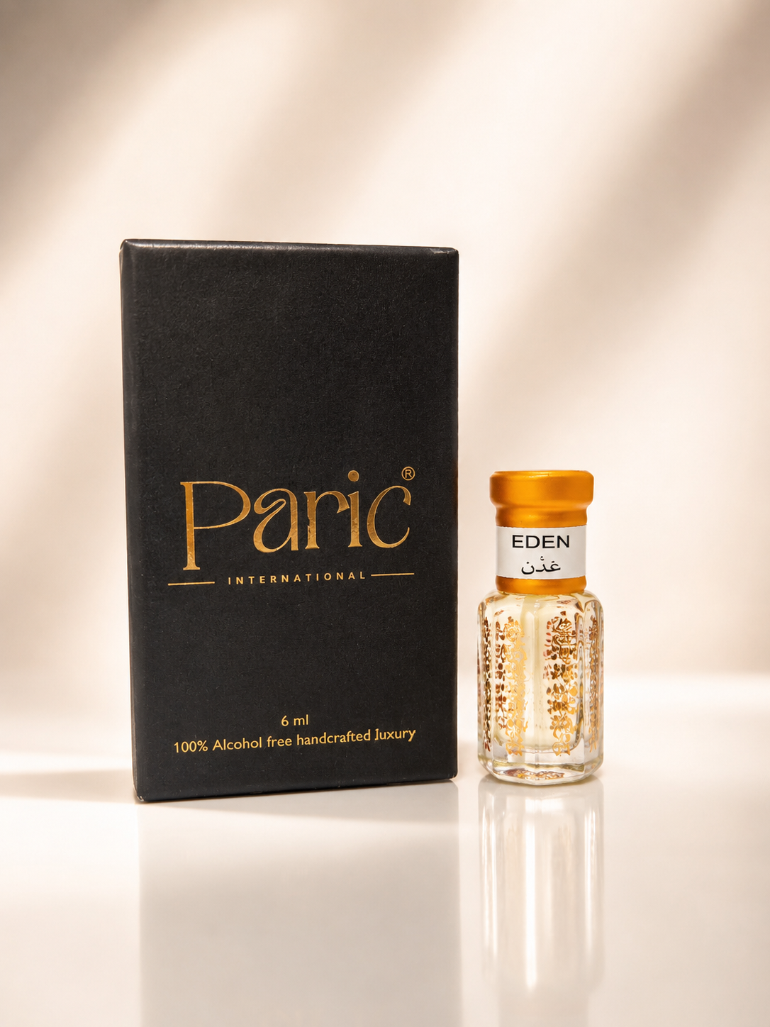 Eden attar perfume featuring a premium long-lasting fragrance, luxury ittar for men and women, ideal for daily wear and gifting.