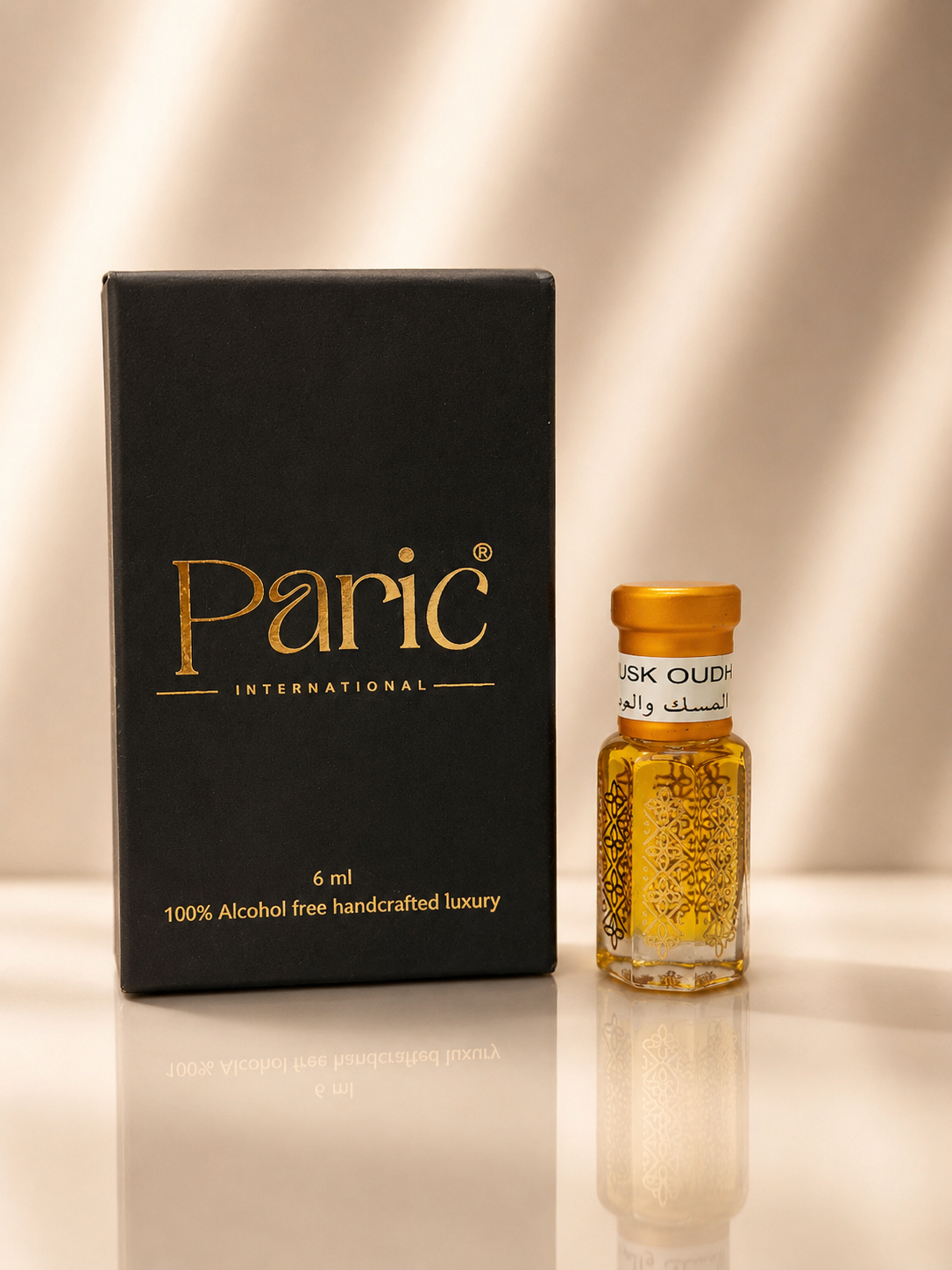 Musk Oudh attar perfume with a rich premium oud and musk fragrance, long-lasting ittar for men and women, ideal for everyday wear and special occasions.