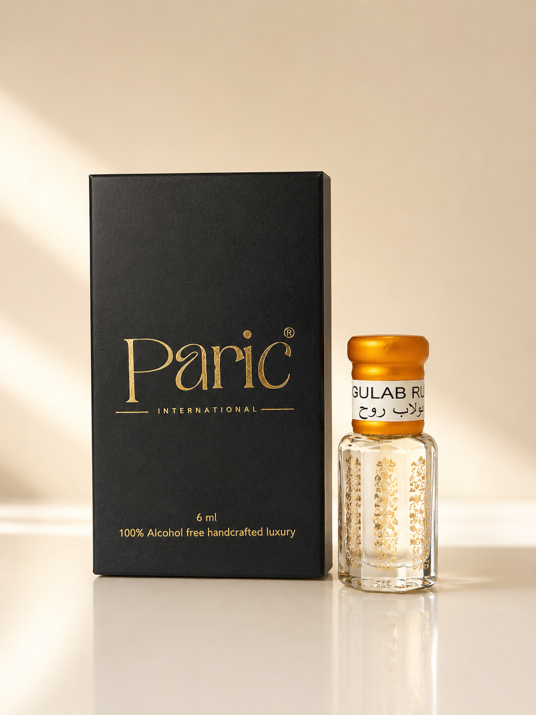 Pure Rose Itra Gulab Attar perfume with a rich floral fragrance, long-lasting premium ittar for men and women, perfect for everyday wear and gifting.