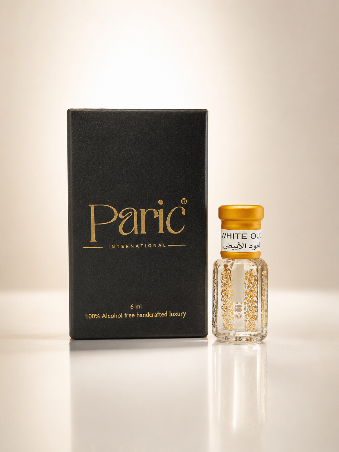 White Oudh attar perfume with a premium oud fragrance, long-lasting ittar for men and women, crafted for everyday luxury and special occasions.